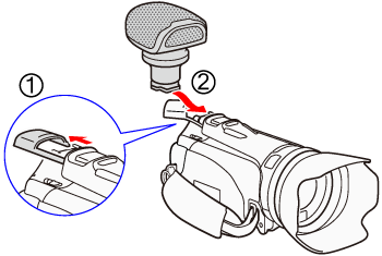 Using an External Microphone VIXIA HF G20