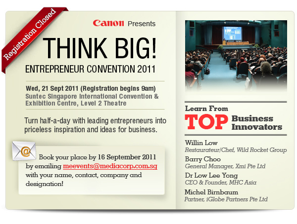 Think Big Entrepreneur Convention 2011