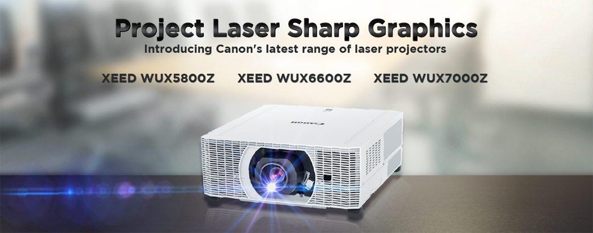 Your Answer to Laser Sharp Graphics: Canon’s Newest Range of Laser Projectors