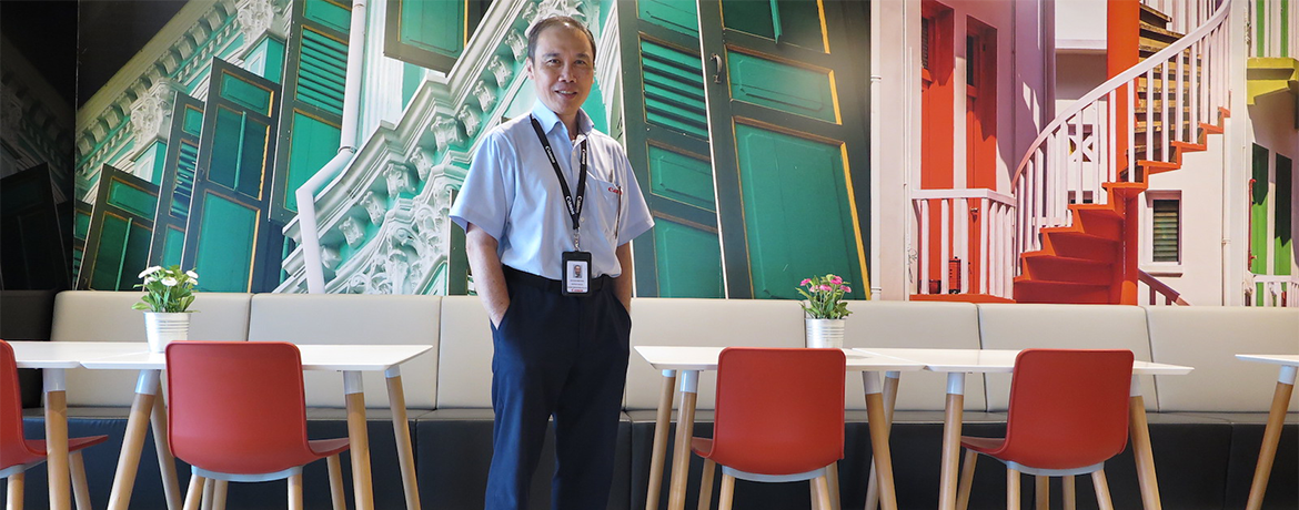 Getting to Know: Mr. Peter Lim, Engineer, Corporate Service Division