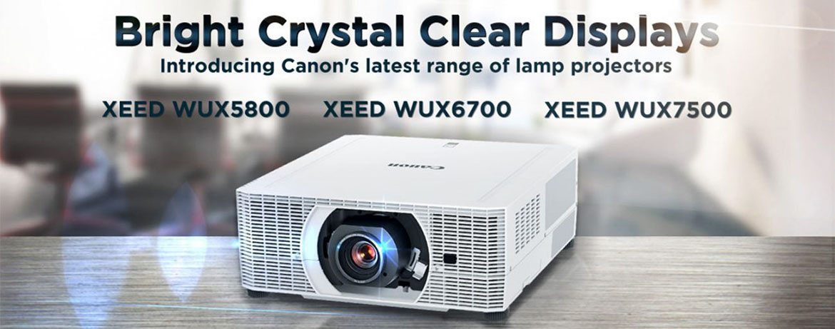 Bright, Crystal Clear Displays: Shining the Spotlight on Canon’s New Range of Lamp Projectors