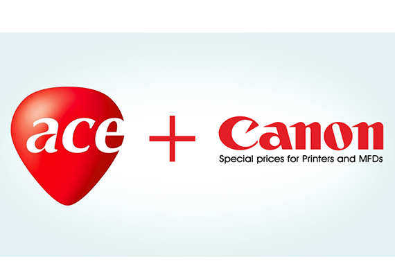 Canon and ACE, your partners for success