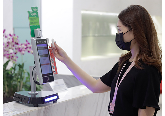Facial Access Control Temperature System