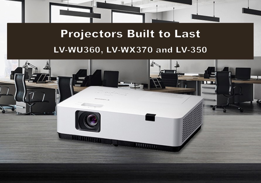 Canon Introduces LV-8320 Projector with Dual Projection Capability