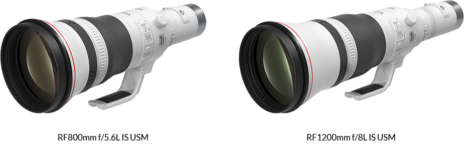 Canon Expands Its Super Telephoto Reach with Longer, Significantly Lighter New L-series RF Prime Lenses