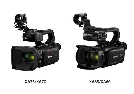 New 4K XA Series Professional Video Cameras Realise High Image Quality and Mobility, Optimized for Livestreaming with Improved LCD EVF