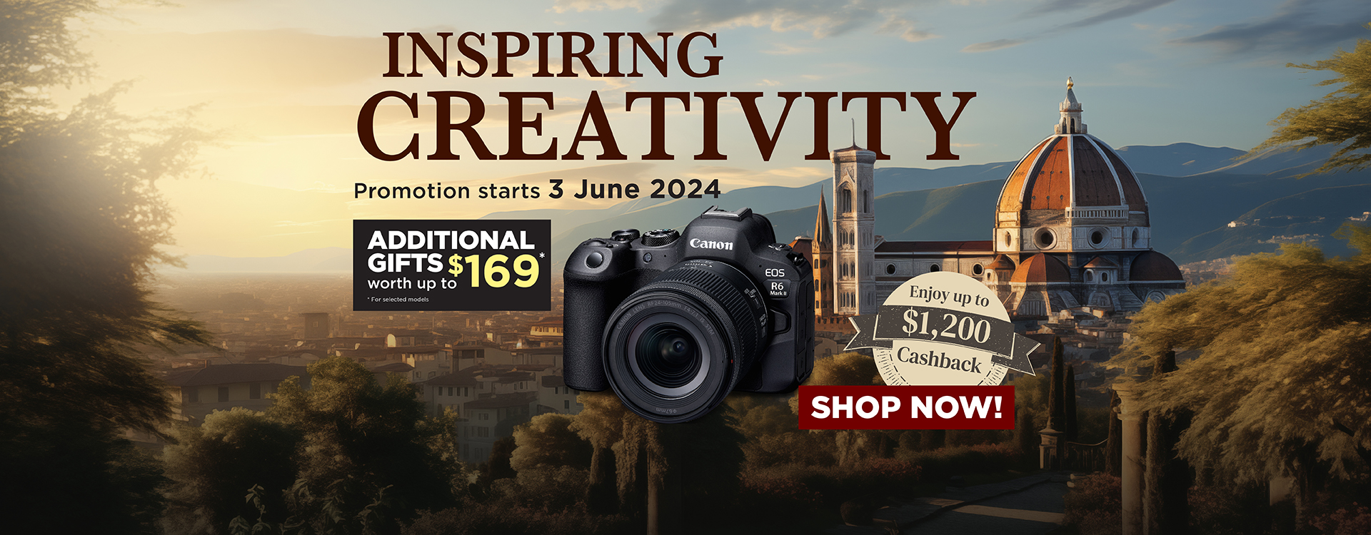 Canon June 2024 Promo - INSPIRING CREATIVITY