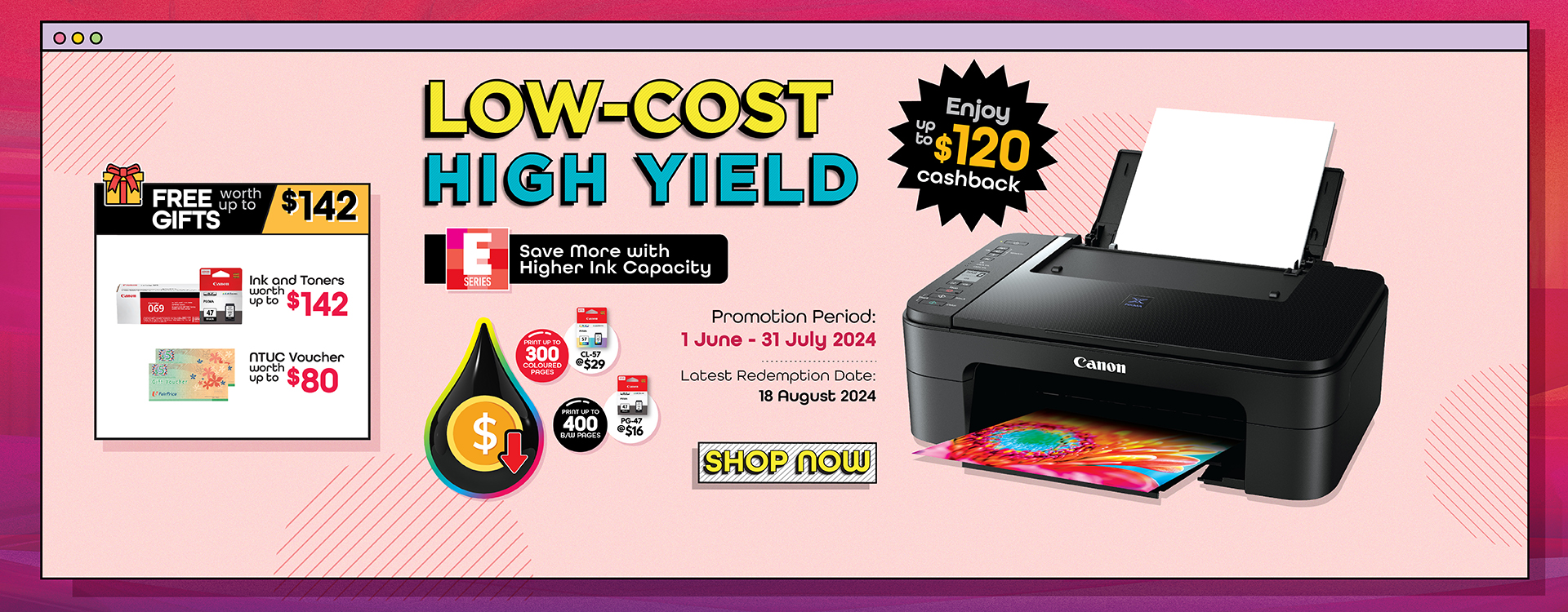 PSD June 2024 Promo - LOW COST HIGH YIELD