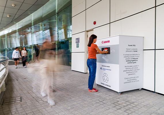 Canon Singapore and the National Library Board Launch Community Recycling Programme