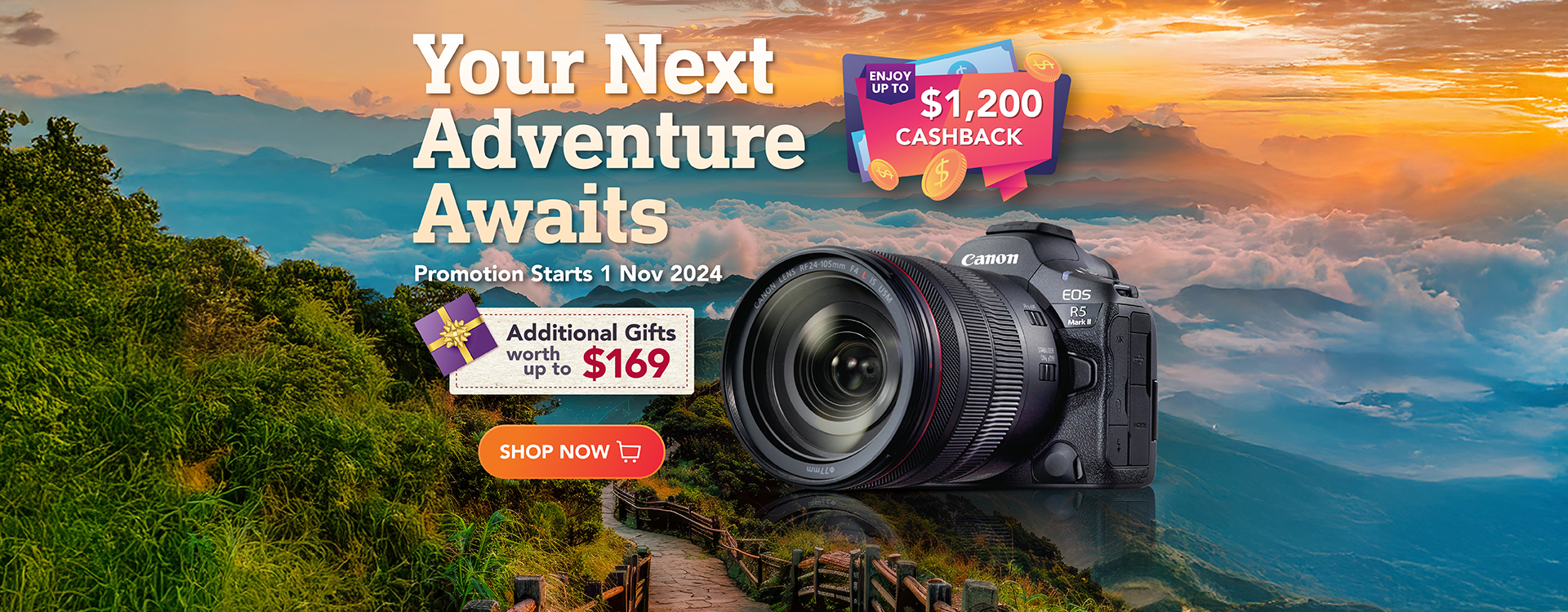 ICB 1-30 November 2024 Promo - Your Next Adventure Awaits