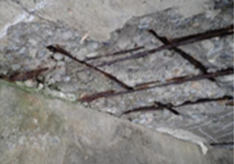 Exposed Rebar