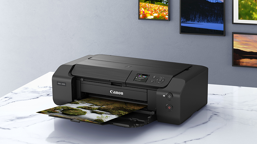 PIXMA PRO-200S Produces High Image Quality at Fast Speeds for Creative Professionals