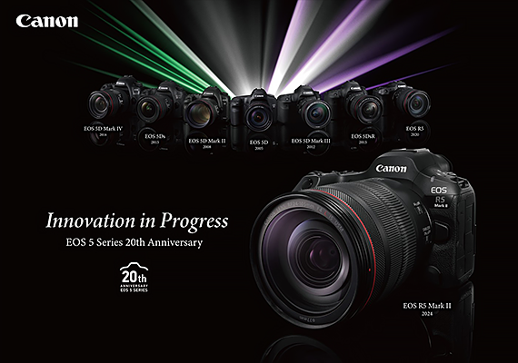 Canon Celebrates 20<sup>th</sup> Anniversary of EOS 5 Interchangeable-lens Digital Camera Series