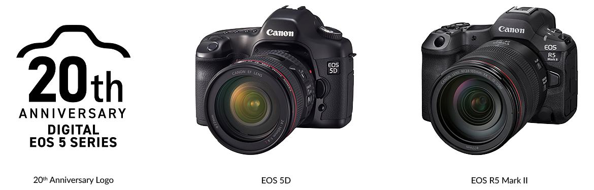 Canon celebrates 20th anniversary of EOS 5 interchangeable-lens digital camera series